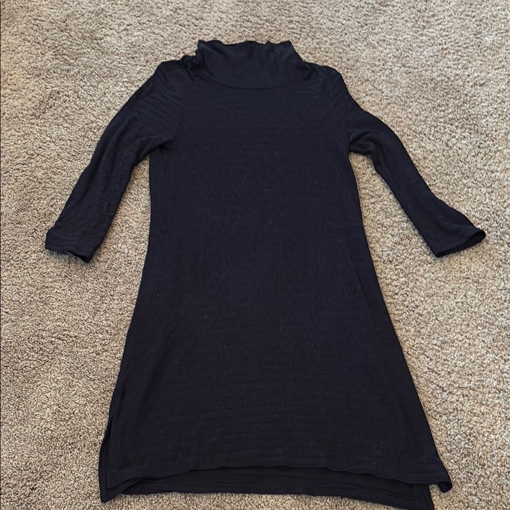 Black Turtleneck Dress